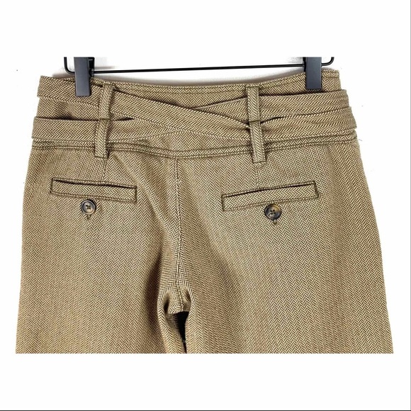 Urban Outfitters Pants Tan Wide Leg Herringbone - Picture 5 of 5